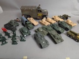 Plastic Military Vehicles Soldiers and Accessories Lot