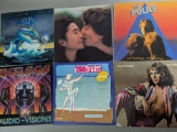 Vinyl Records Featuring Various Artists and Albums Who Yes Eagles etc