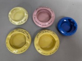 5 St Uze Drome La Bonne Auberge Hotel Ceramic Ashtrays