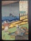 Japanese Woodblock Print by Utagawa Kuniyoshi Minamoto no Kanemasa 19th Century