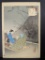 Japanese Woodblock Print The Sound of Insects Woman of the Kanen Era by Mizuno Toshikata