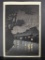 Japanese Woodblock Print Rain at Maekawa by Kawase Hasui