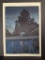 Japanese Woodblock Print Night Rain at Omiya by Kawase Hasui