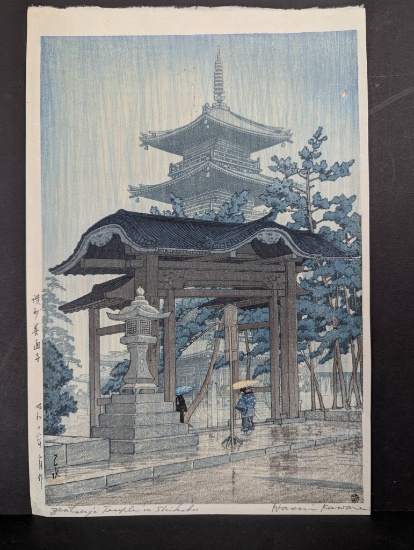 Japanese Woodblock Prints Shin-hanga Ukiyo-e + Ubi