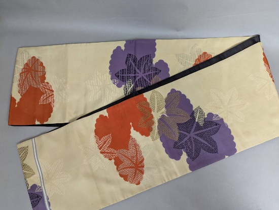 Chuya Obi with Floral Design Polyester