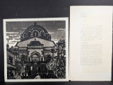 Japanese Woodblock Print of Nikolai Cathedral by Hiroshi Iwasaki
