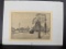 Japanese Woodblock Print by Shiro Enami Depicting Urban Scene with Dome and Trees