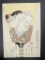 Japanese Woodblock Print by Utagawa Kunisada Depicting a Woman
