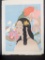 Japanese Woodblock Print Une Belle de Palaos by Paul Jacoulet 1935