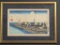 Japanese Woodblock Print The Yodo River by Utagawa Hiroshige in Frame