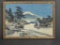 Painting on Silk Depicting Mount Fuji and Rural Scenery, c1930s