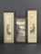 Three Japanese Import Paintings from 1920s