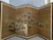 Japanese Four-Panel Folding Screen Byobu Depicting Mountainous Landscape