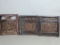 3 Chinese Wood Lattice Panels Taken From a Bed