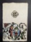 Japanese Stencil Print by Sadao Watanabe Depicting Mary, Joseph, and Infant Jesus