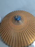 3 Vintage Japanese Paper and Bamboo Umbrellas