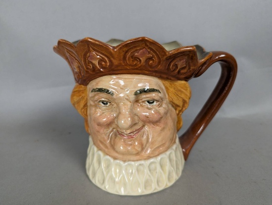 Old King Cole Small Royal Doulton Character Mug Jug Pitcher