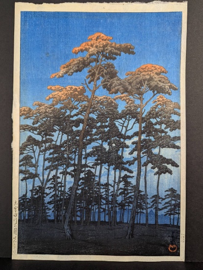 Japanese & Chinese Asian Auction Woodblock Prints