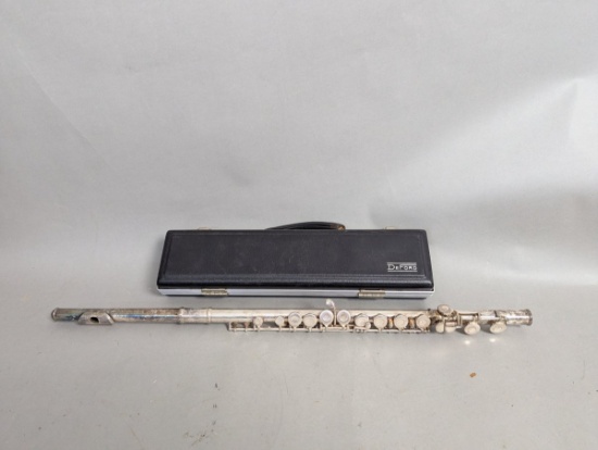 W.T. Armstrong Student Flute with DeFord Case Silver Plated Musical Instrument Set