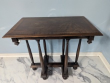 John A. Colby & Sons Jacobean Revival Console Table Antique Beautiful Design