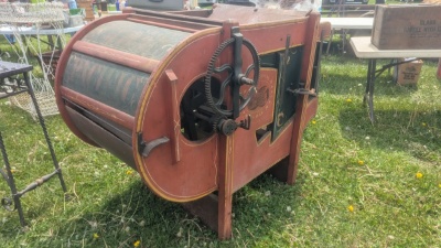 Antique Kenosha Fanning Mill Co Pacific Double Shake Mill Vintage Farm Decor