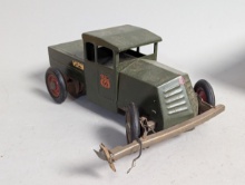Vintage 1930s Metalcraft GMC Phillips 66 Wrecker Truck Collectible Toy Classic Vehicle