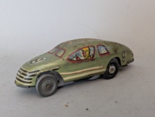 Vintage Marx Shooting Star Electric Track Car Collectible Tin Toy