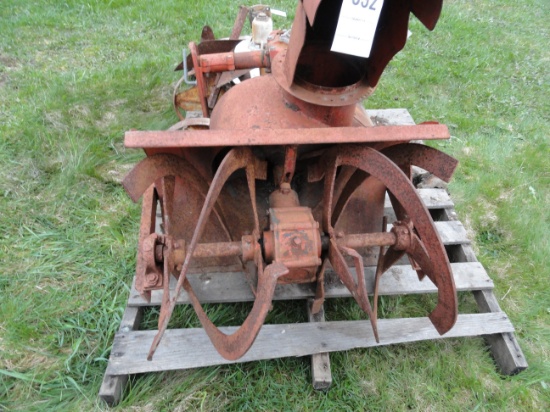 Graverly snow blower attachment
