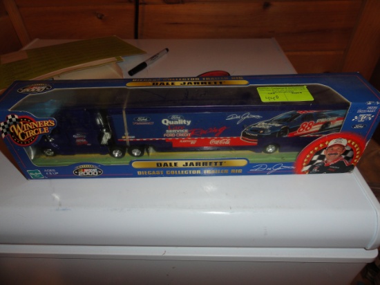 Toy - Nascar - Dale Jarrad collector trailer rig