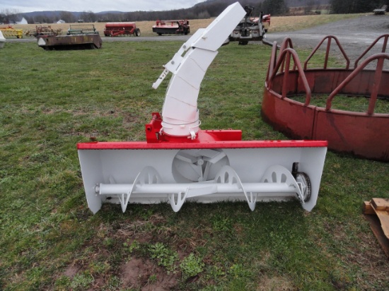60" front mount snow blower