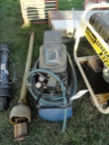 Blue air compressor