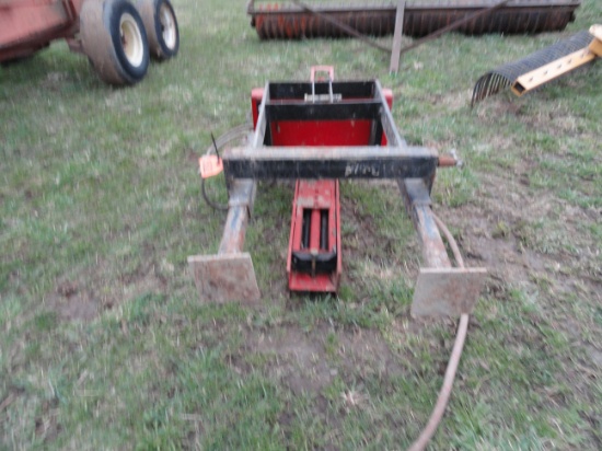 3pt hitch shaver post pounder