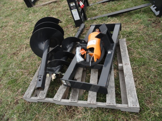 NEW - Wolverine quick attach post hole digger