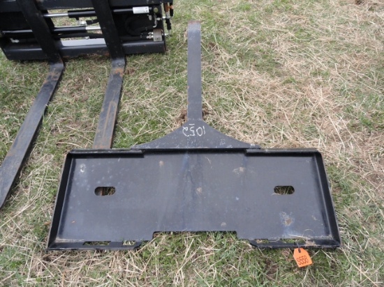 SS quick attach boom pole
