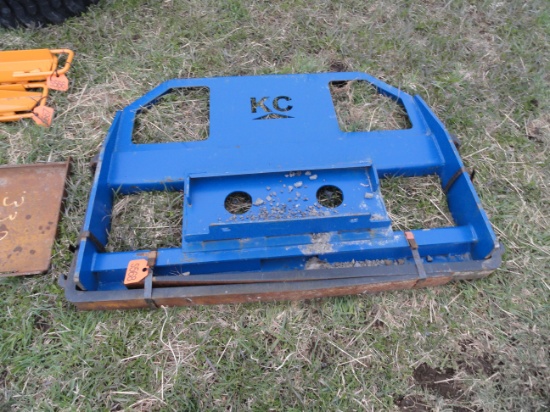 NEW - KC mini 42" quick attach pallet forks
