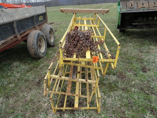 New Holland hay conveyor.  4 sections and chain