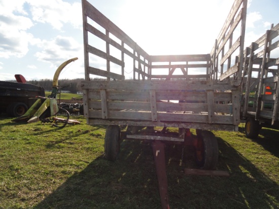 Wooden 9 x 18 hay wagon
