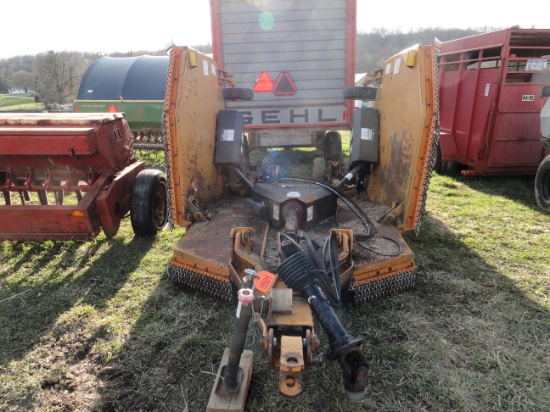 Woods model 31800-3 bat wing mower