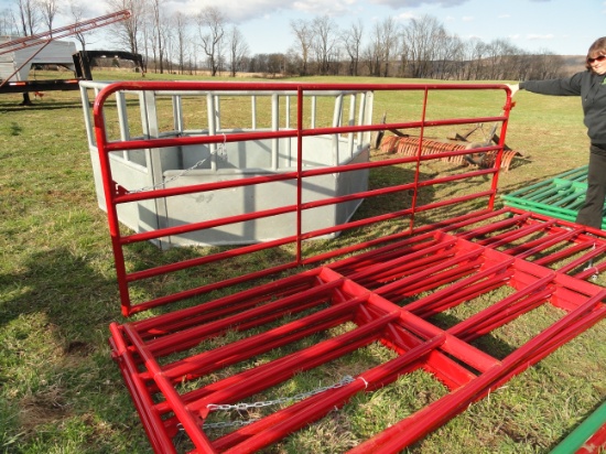 NEW - Red 12ft gate