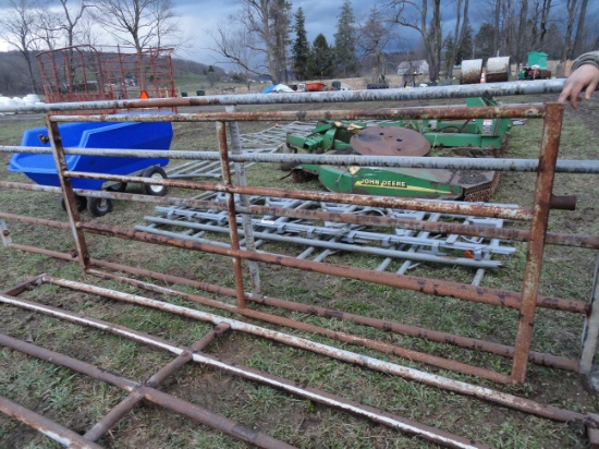 9 1/2 galvanized gate