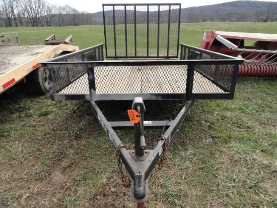 10 X6'6" Tractor supply utility trailer.   HAS TITLE