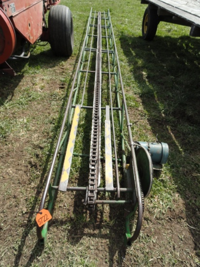 22ft Skeleton elevator with electric motor