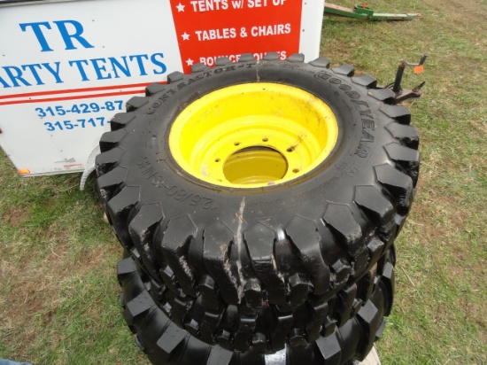 Set of 4 tires and rims