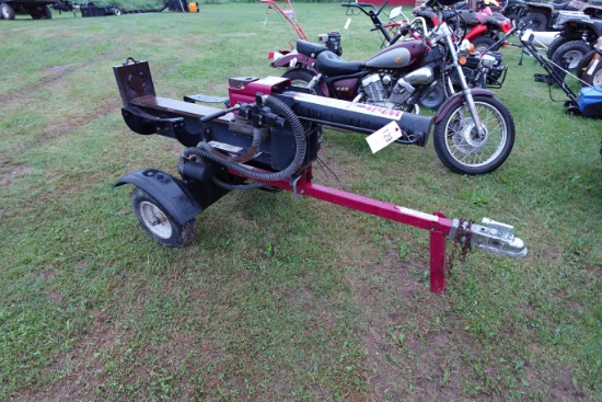 White Horizontal vertical  21 ton log splitter