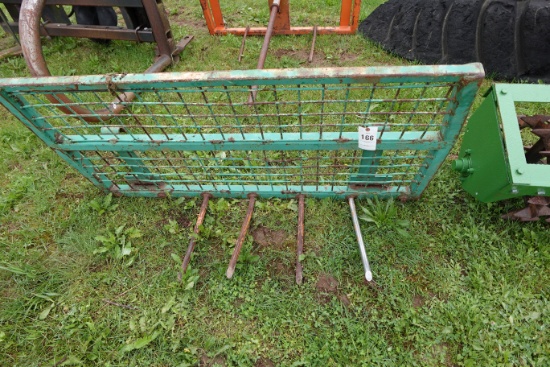 JD style quick attach manure fork
