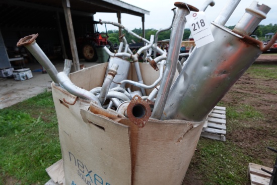 New - Exahust parts, converters, mufflers and pipe