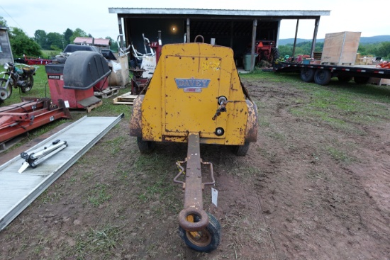 Davey gas powered tow behind air compressor
