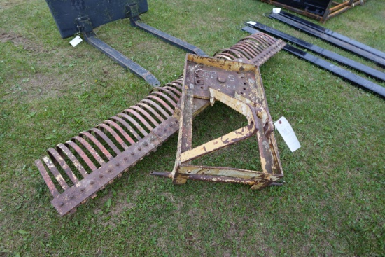 3PT International 8ft stone rake