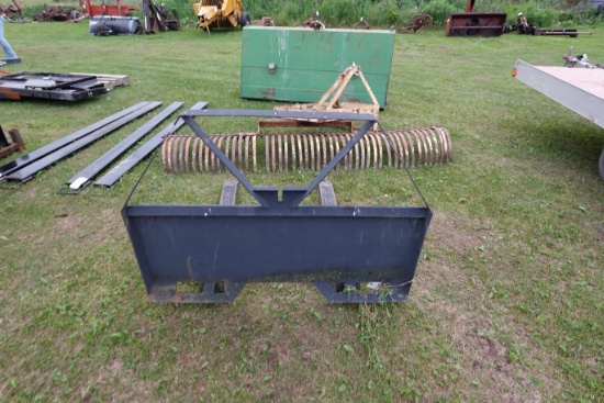 Quick attach pallet forks
