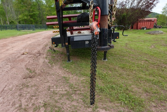 NEW - 5/16 double chain slings.  7ft grad 80